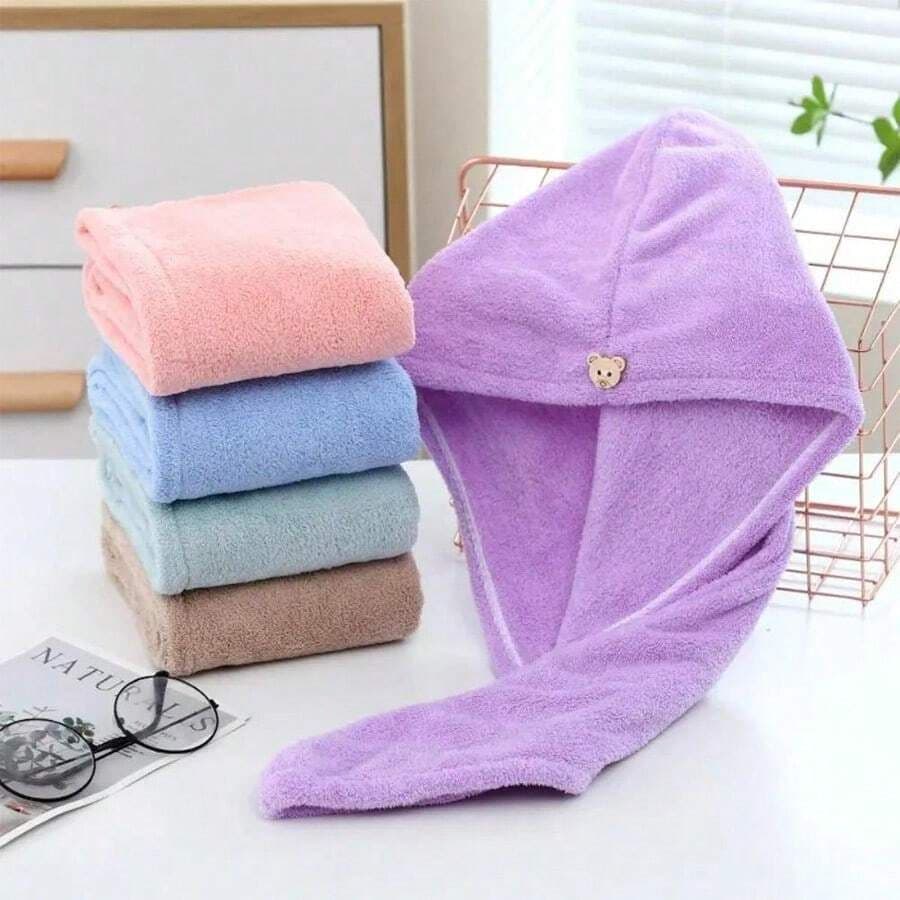 1-5 stuks damesdrooghaarkap, handdoek voor droog haar