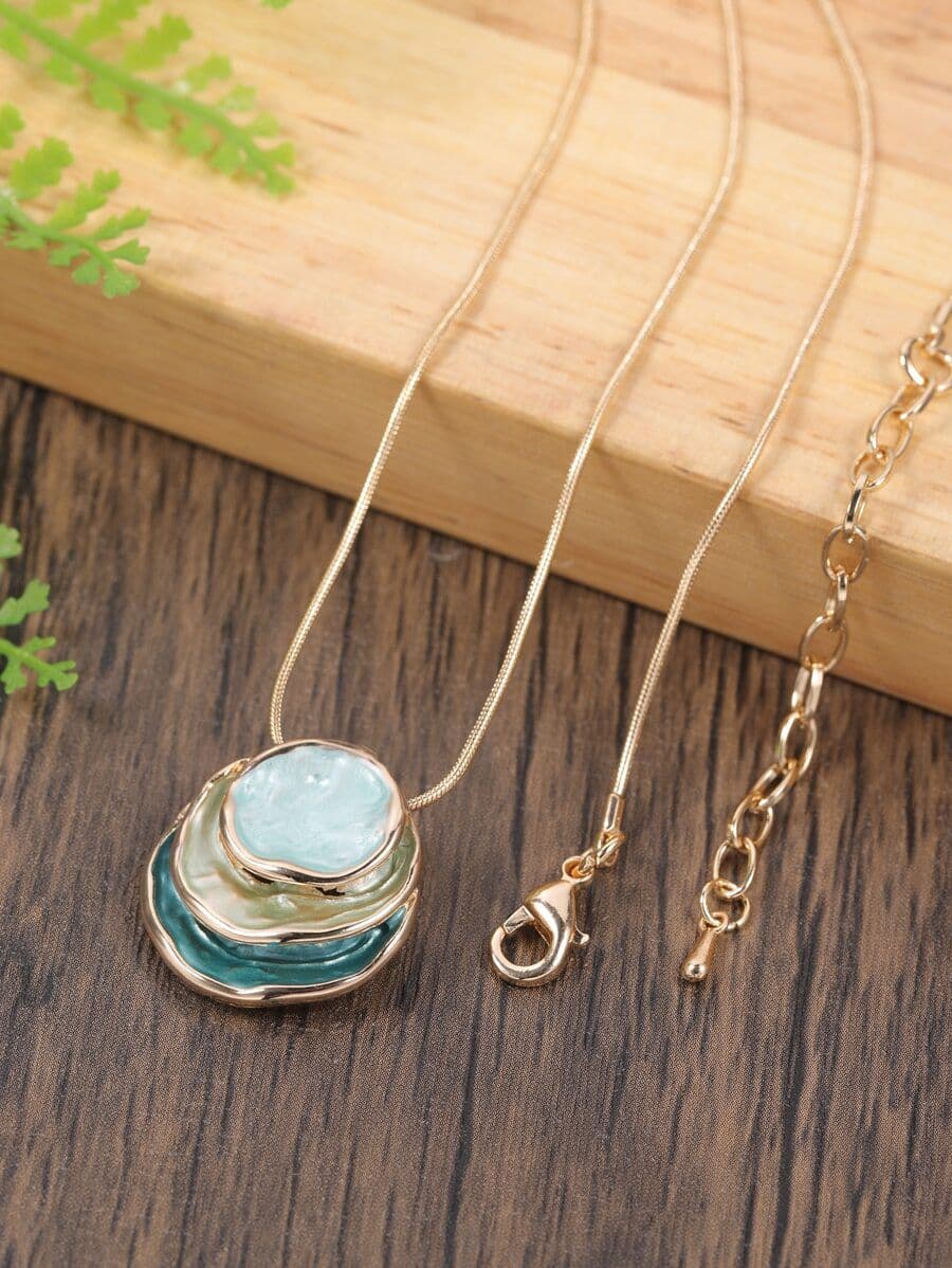 Ronde charme ketting