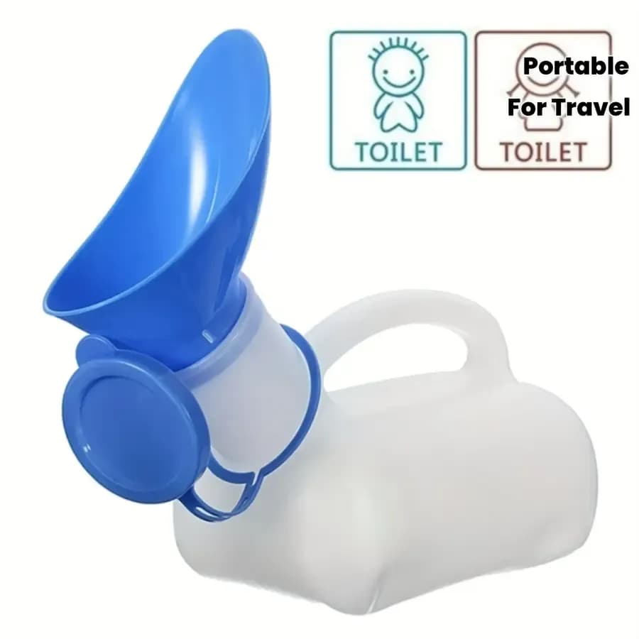 Draagbaar toilet voor mannen en vrouwen
