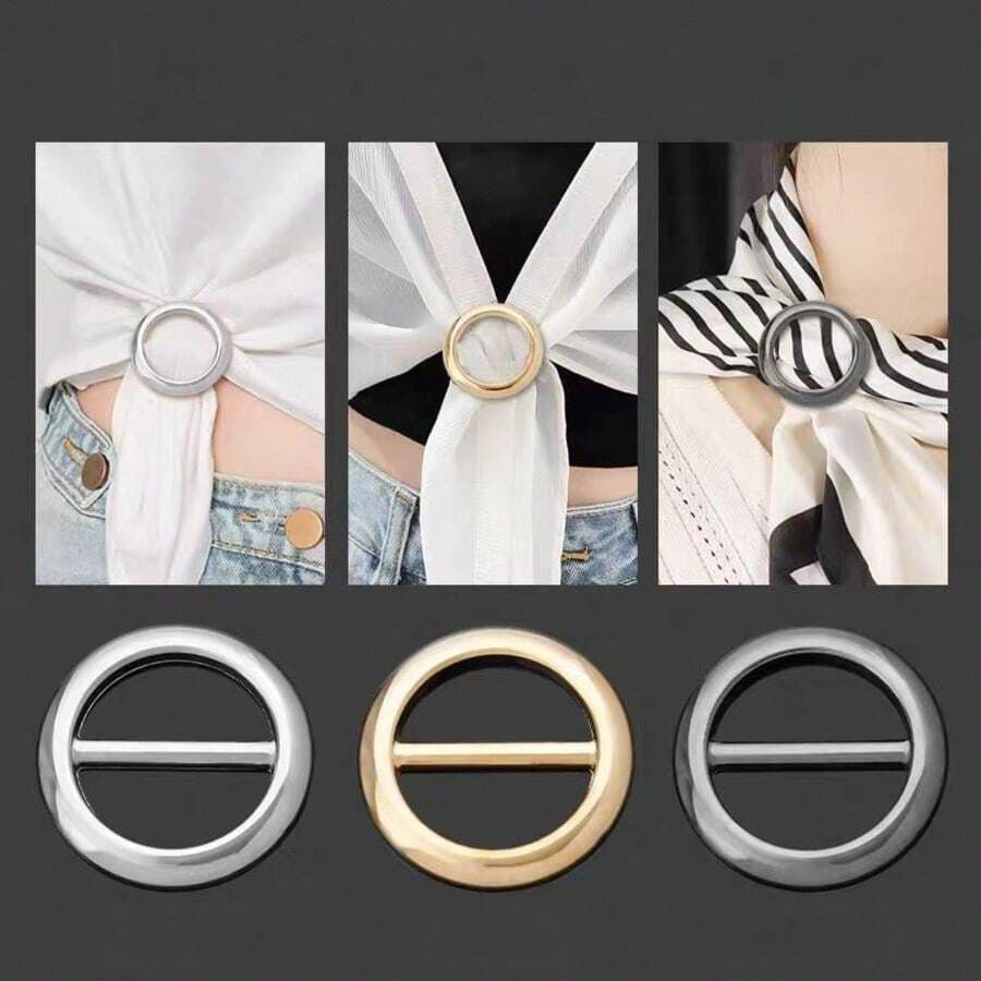 3 stks dames kraag dasspeld dame sjaal gesp taille