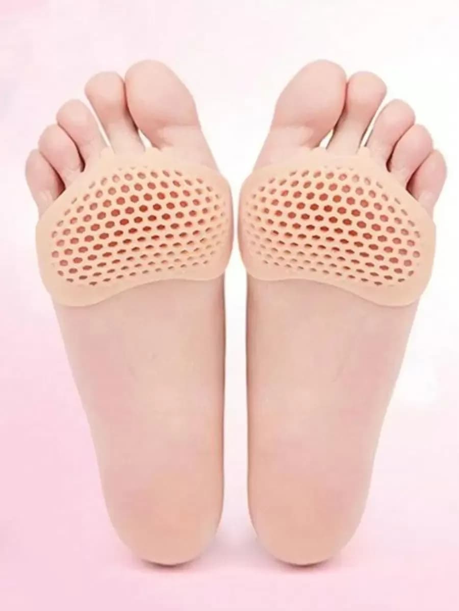 1 paar voorvoetpads, antislip siliconen inlegzolen